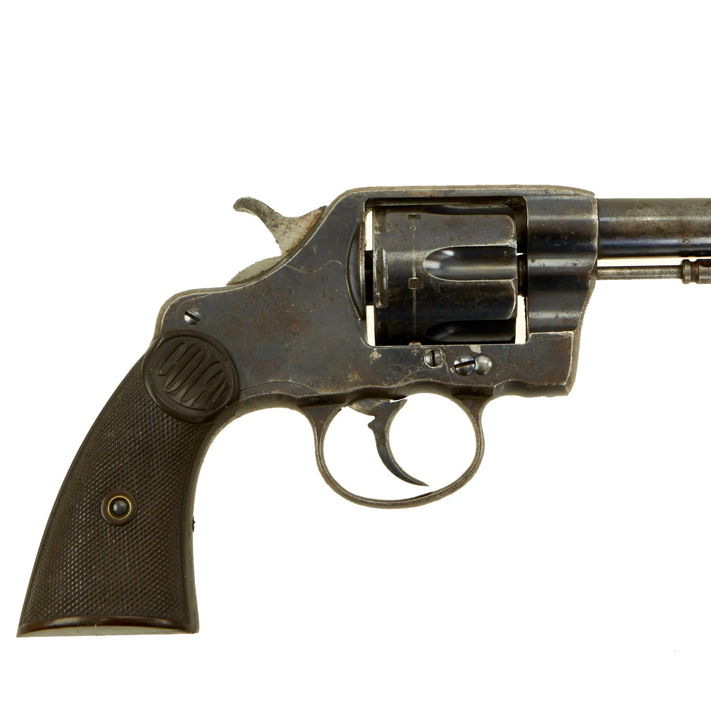 Original Antique U.S. Colt "New Navy" Model 1895 D.A. 38 Revolver Serial No. 111089 - Made In 1898