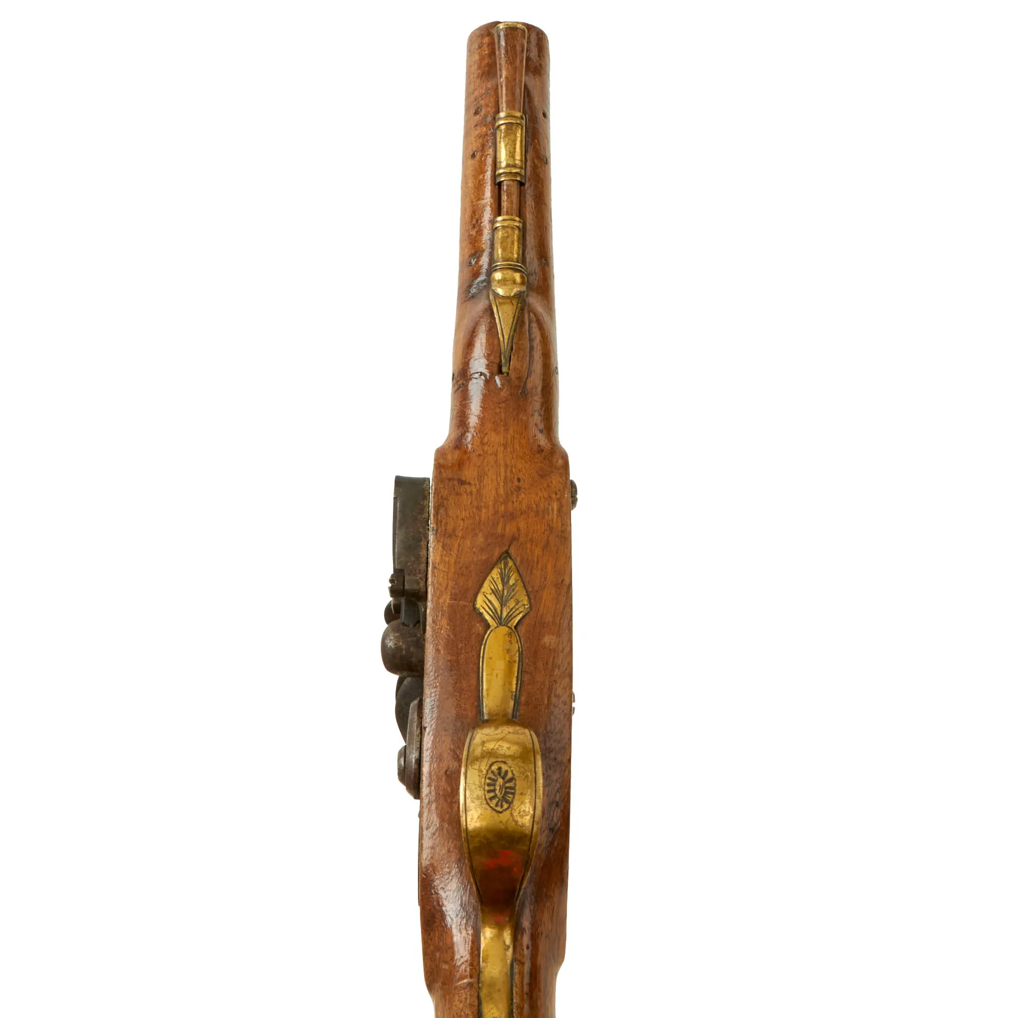 Original British North American Brass Barrel Fur-Trade Flintlock Pistol by Thomas Ketland & Co. - Circa 1813