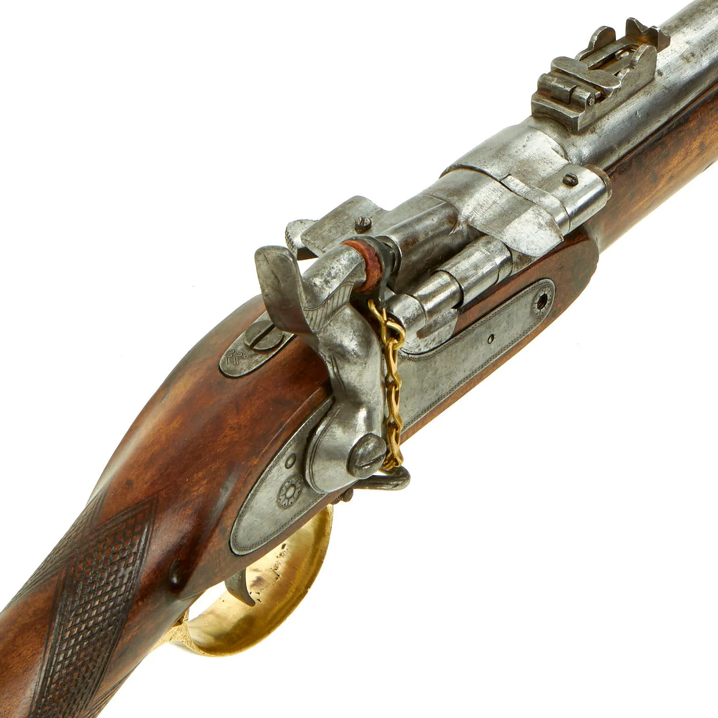 Original British P-1864 Nepalese-made Gurkha Snider Two Band Artillery Short Rifle with 5 Groove Rifling - Nakku Arsenal