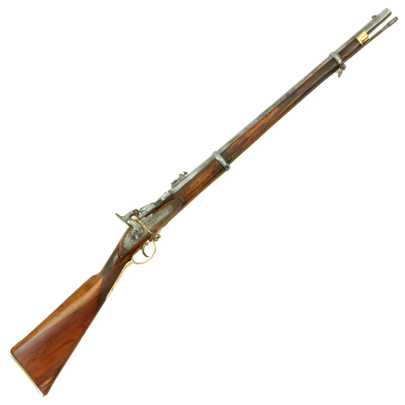 Original British P-1864 Nepalese-made Gurkha Snider Two Band Artillery Short Rifle with 5 Groove Rifling - Nakku Arsenal