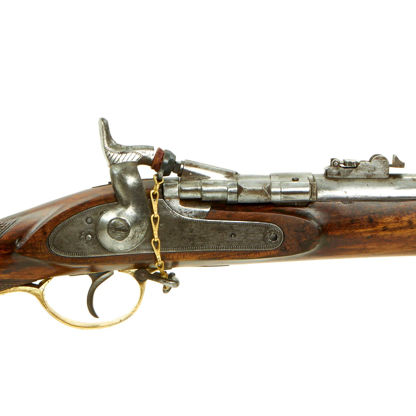 Original British P-1864 Nepalese-made Gurkha Snider Two Band Artillery Short Rifle with 5 Groove Rifling - Nakku Arsenal