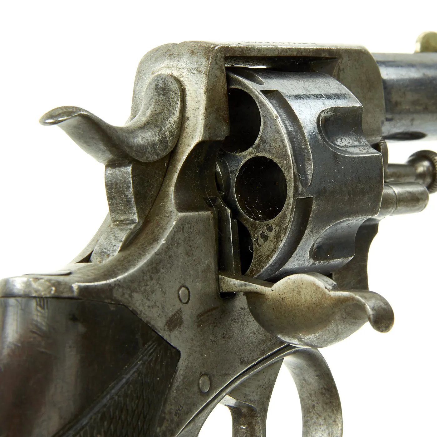 Original British P. Webley & Son Metropolitan Police Revolver in .450 circa 1885 - Serial 88981