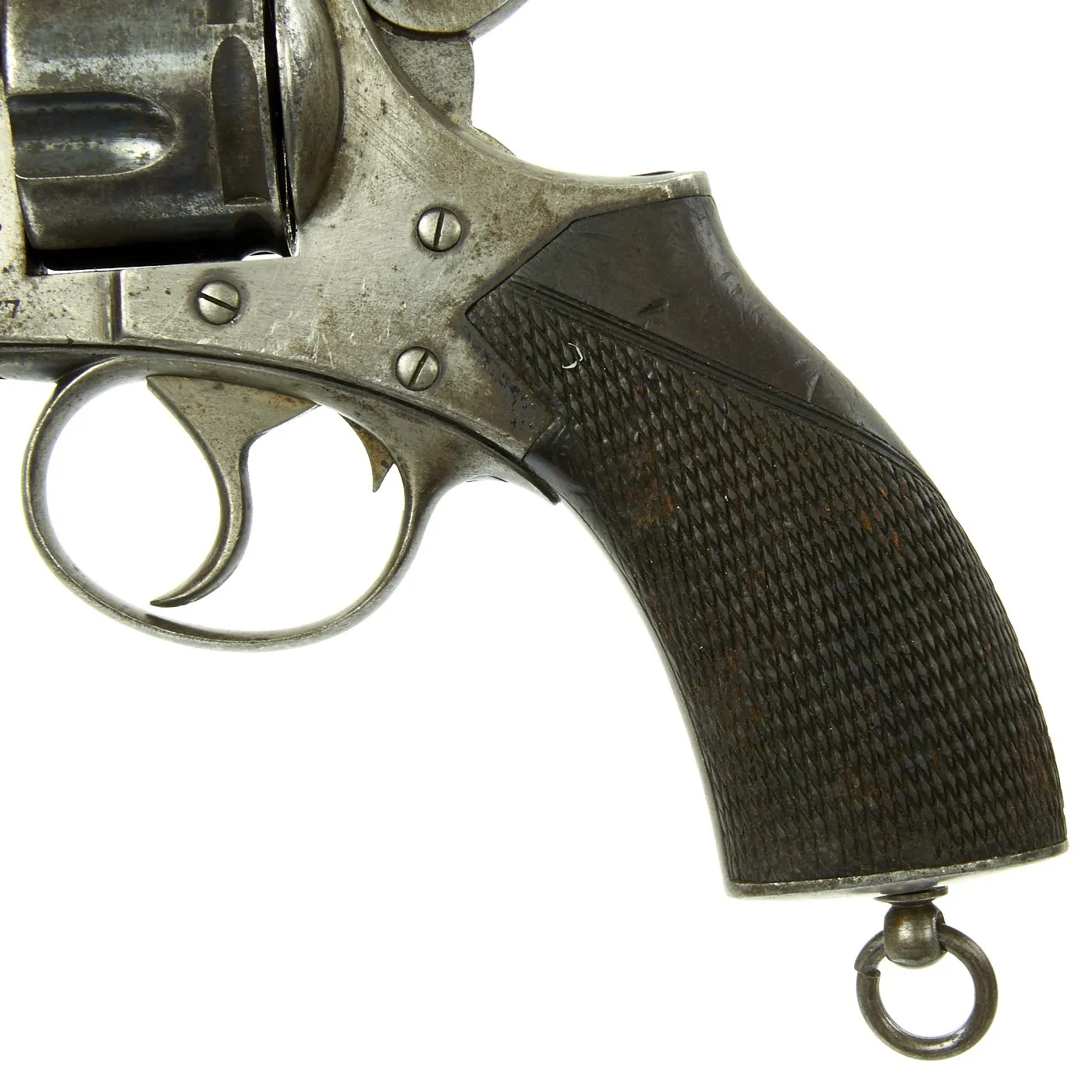 Original British P. Webley & Son Metropolitan Police Revolver in .450 circa 1885 - Serial 88981