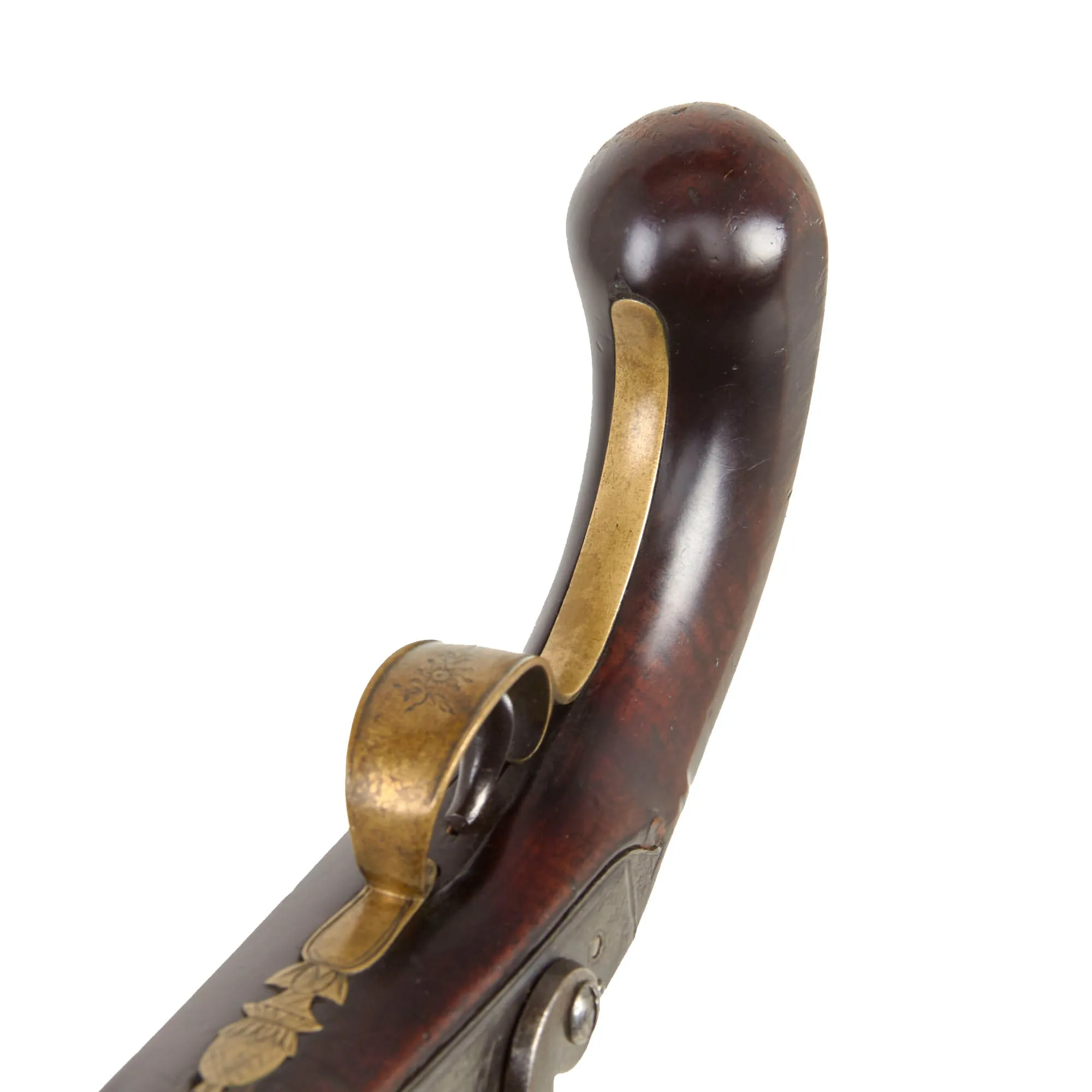 Original British Percussion Converted Flintlock Officer's Dueling Pistol by Ketland & Co. - Circa 1810