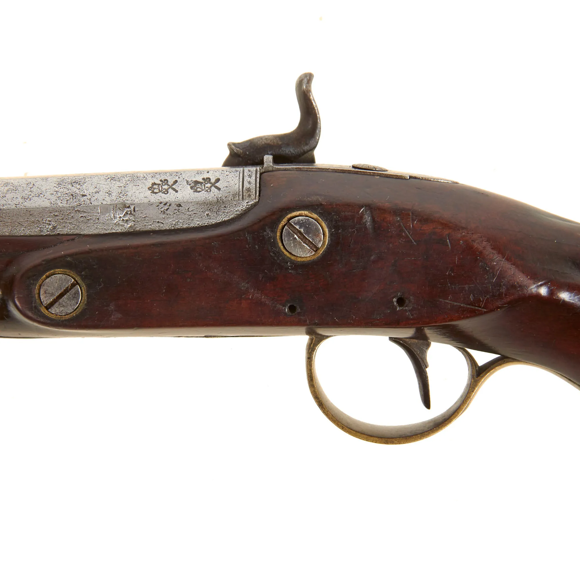 Original British Percussion Converted Flintlock Officer's Dueling Pistol by Ketland & Co. - Circa 1810