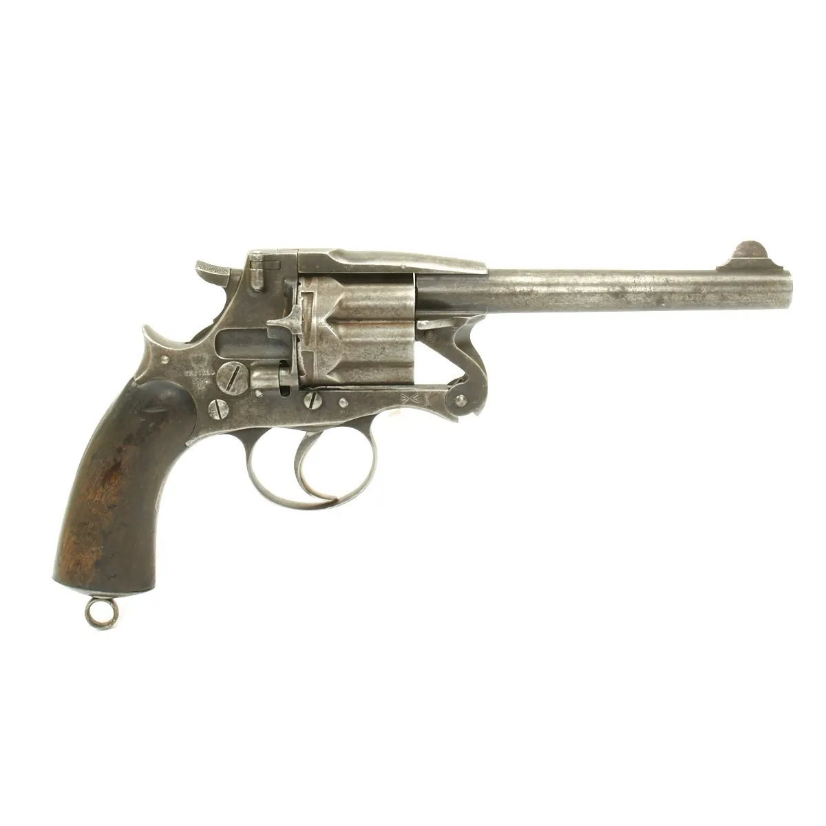 Original British Victorian Enfield MkII Model 1881 Service Revolver in .476 Enfield - Dated 1884