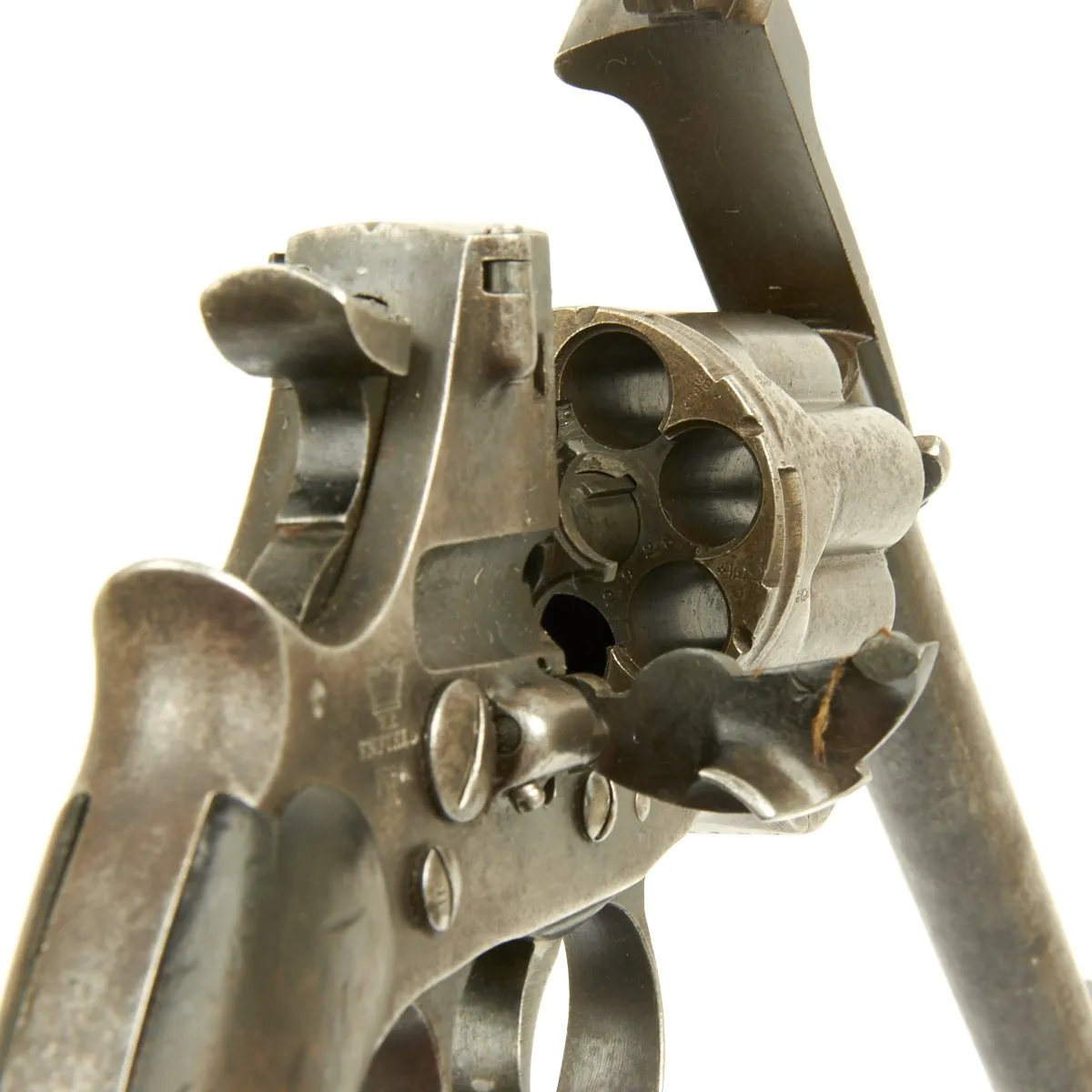 Original British Victorian Enfield MkII Model 1881 Service Revolver in .476 Enfield - Dated 1884