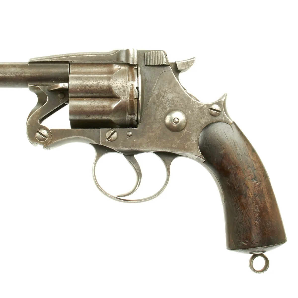 Original British Victorian Enfield MkII Model 1881 Service Revolver in .476 Enfield - Dated 1884