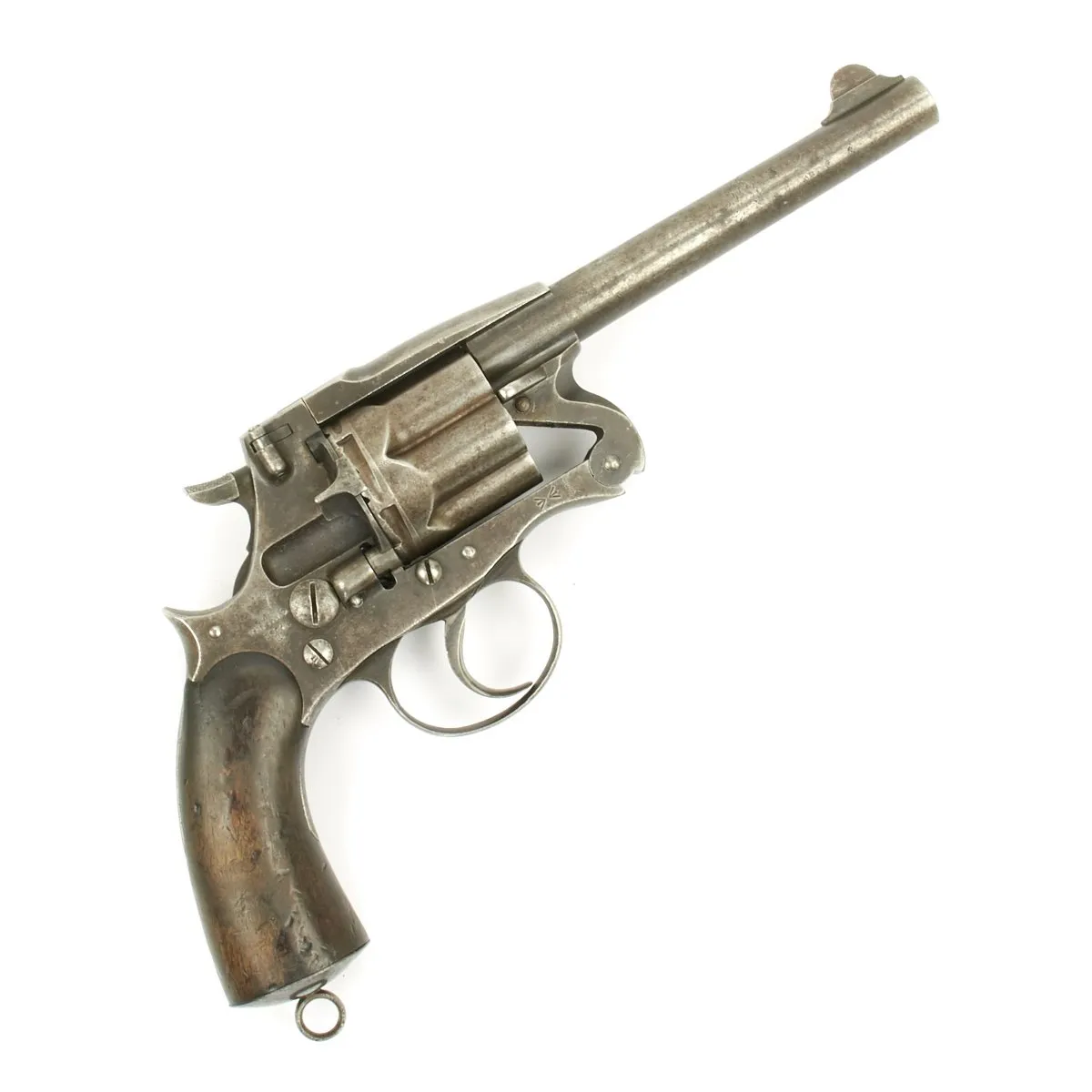 Original British Victorian Enfield MkII Model 1881 Service Revolver in .476 Enfield - Dated 1884