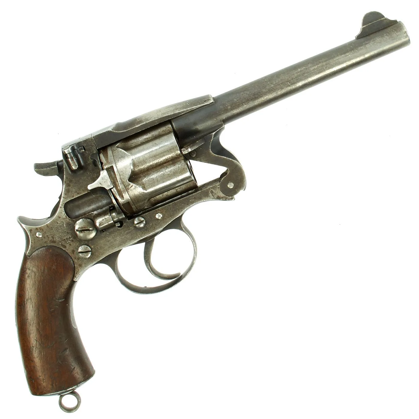 Original British Victorian Enfield Model 1881 MkII Service Revolver in .476 Enfield - Dated 1884