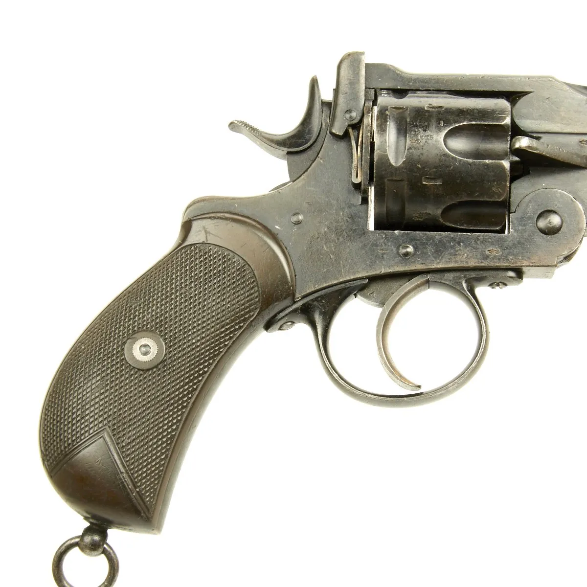 Original British Victorian Royal Navy Webley .455cal Mark I Antique Revolver Made Between 1887-1894 - Unaltered