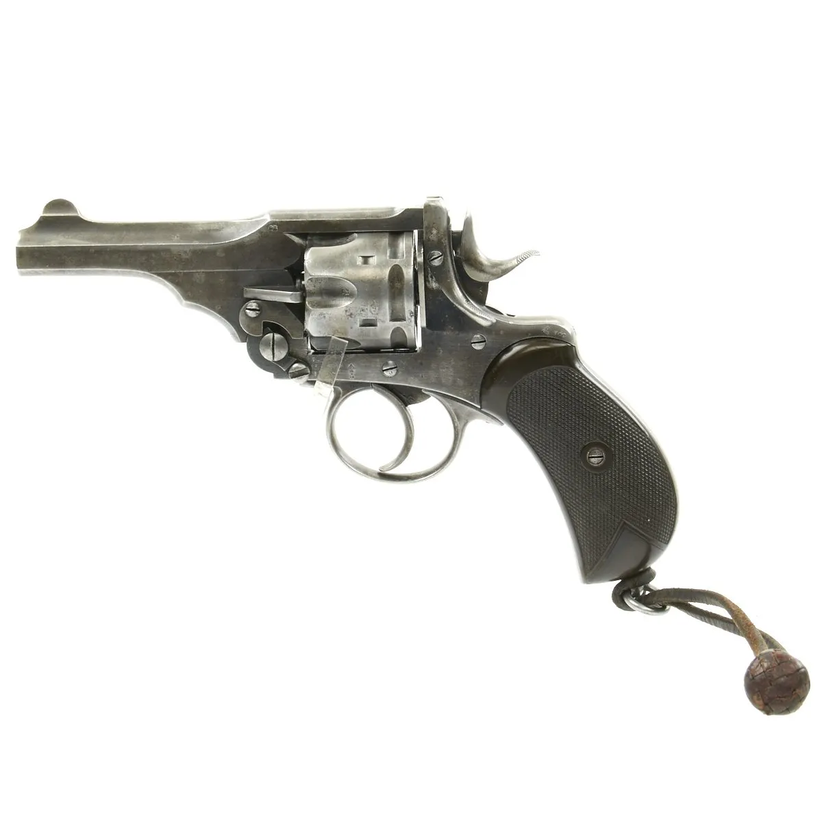 Original British Victorian Royal Navy Webley .455cal Mark I** Antique Revolver Serial 11483 - Unshaved Cylinder