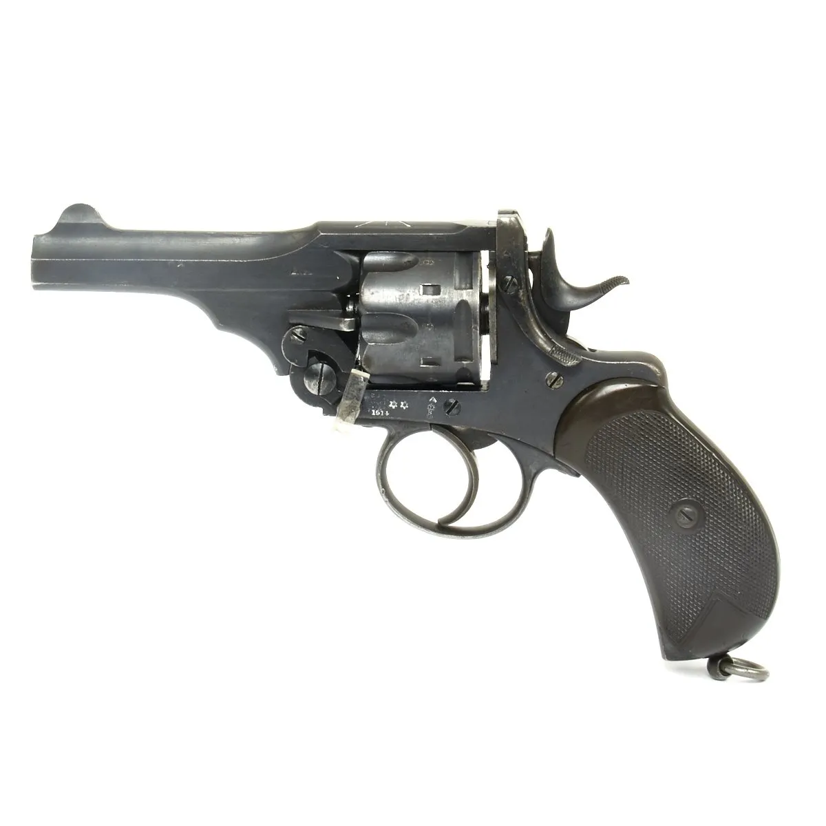 Original British Victorian Royal Navy Webley Mark I Antique Revolver Serial 16806 - .45acp Converted