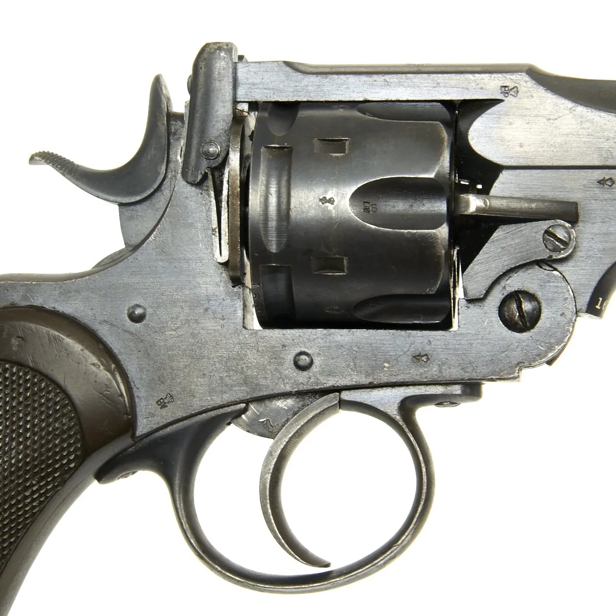 Original British Victorian Royal Navy Webley Mark I Antique Revolver Serial 16806 - .45acp Converted