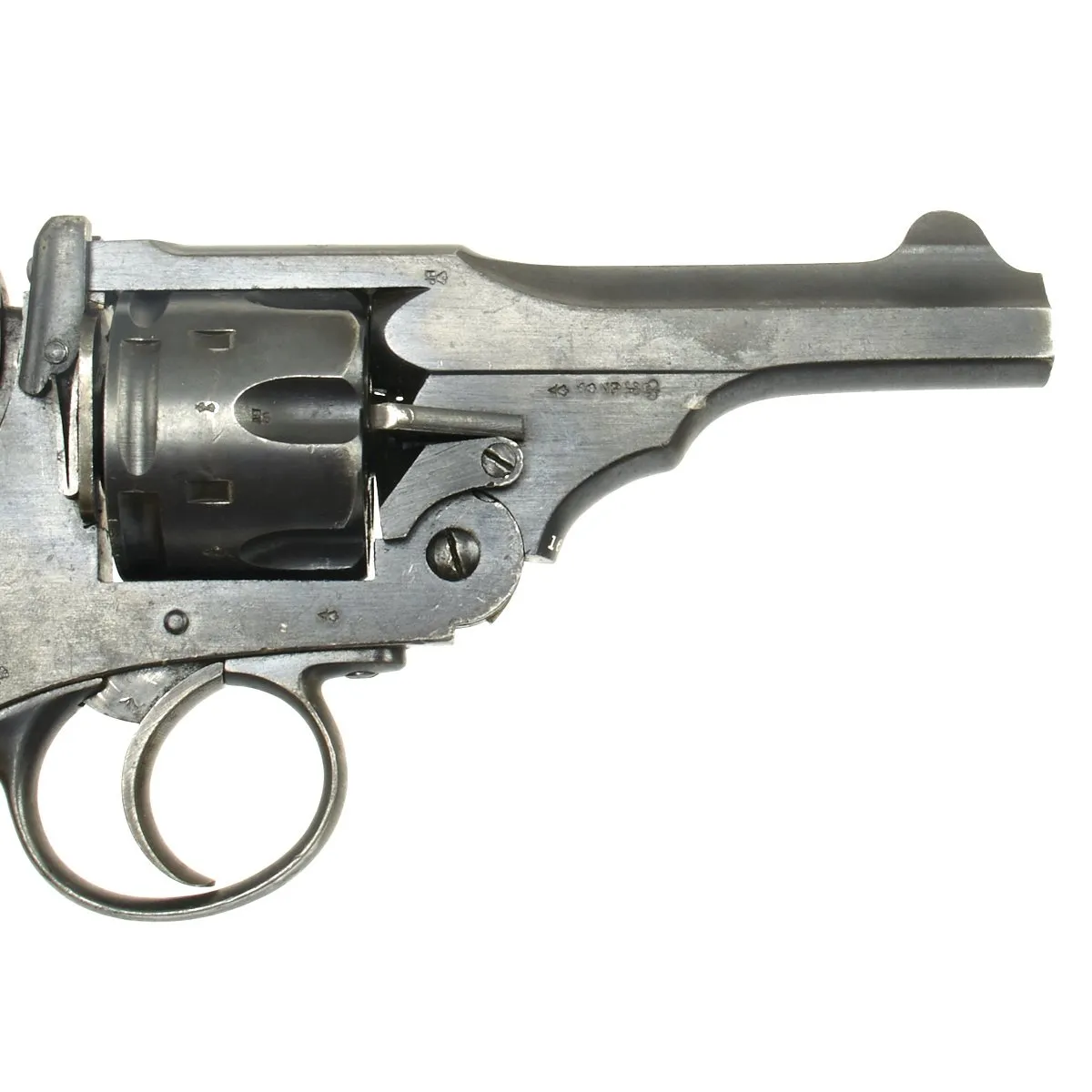 Original British Victorian Royal Navy Webley Mark I Antique Revolver Serial 16806 - .45acp Converted