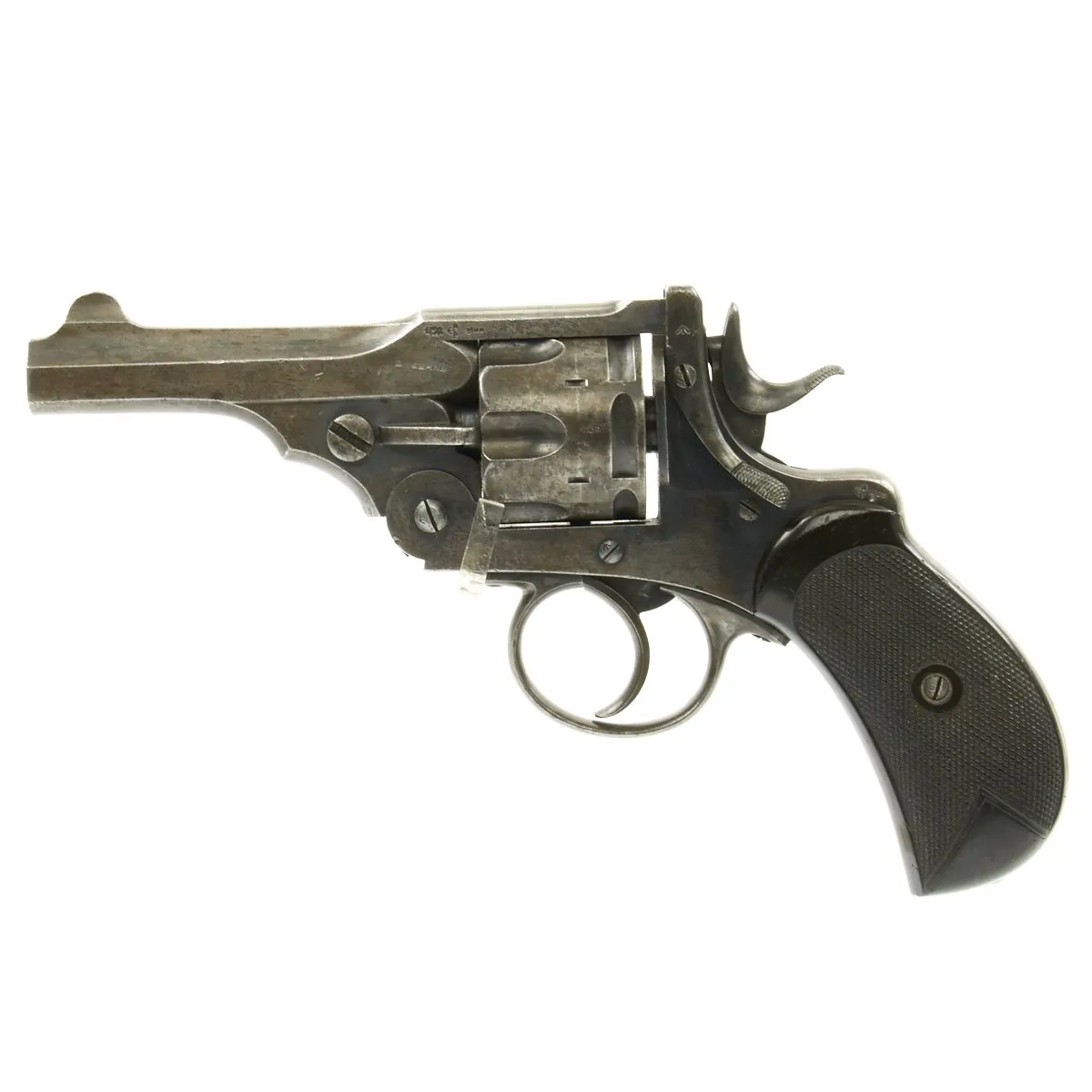 Original British Victorian Webley Mark I Antique Revolver Serial 25803 - .45acp Converted