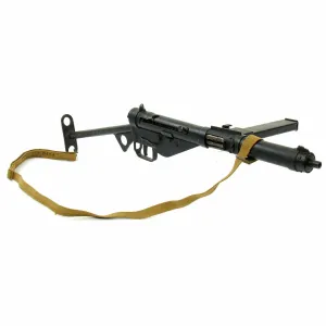 Original British WWII Sten MkIII Display SMG with Sling - Serial No. 14657