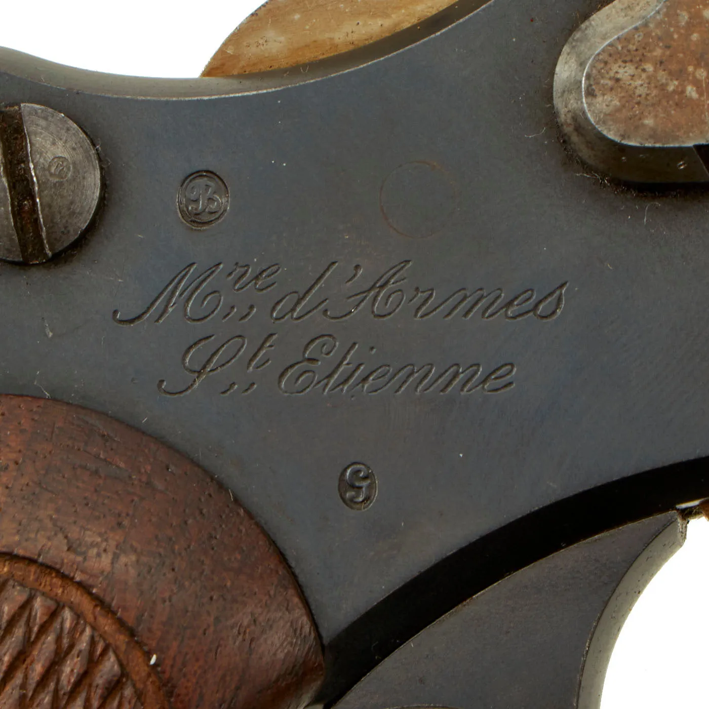 Original Excellent French Modèle 1892 Lebel Revolver in 8mm dated 1894 - Serial F 49276