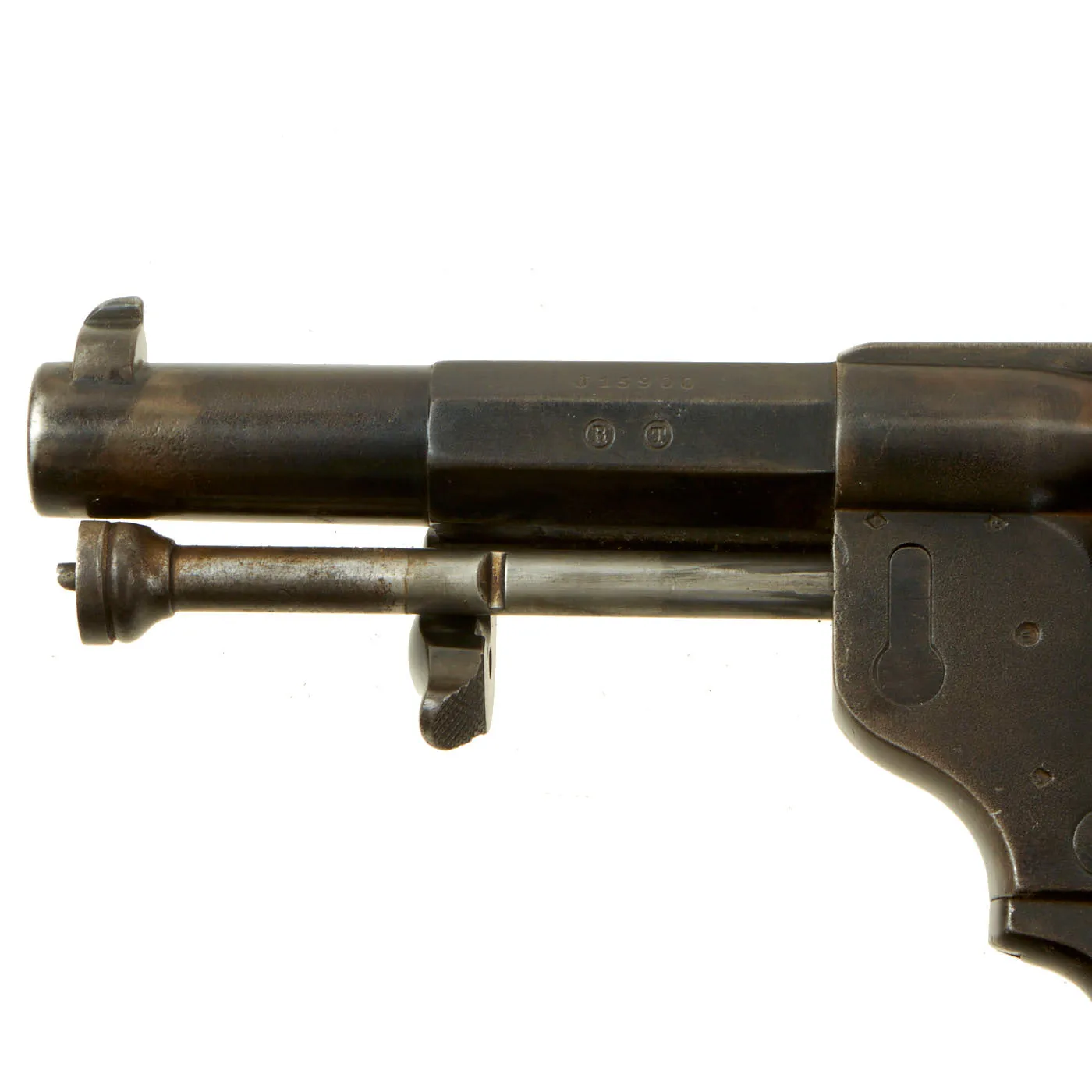 Original French MAS Modèle 1873 11mm Revolver Dated 1884 - Serial Number J15900