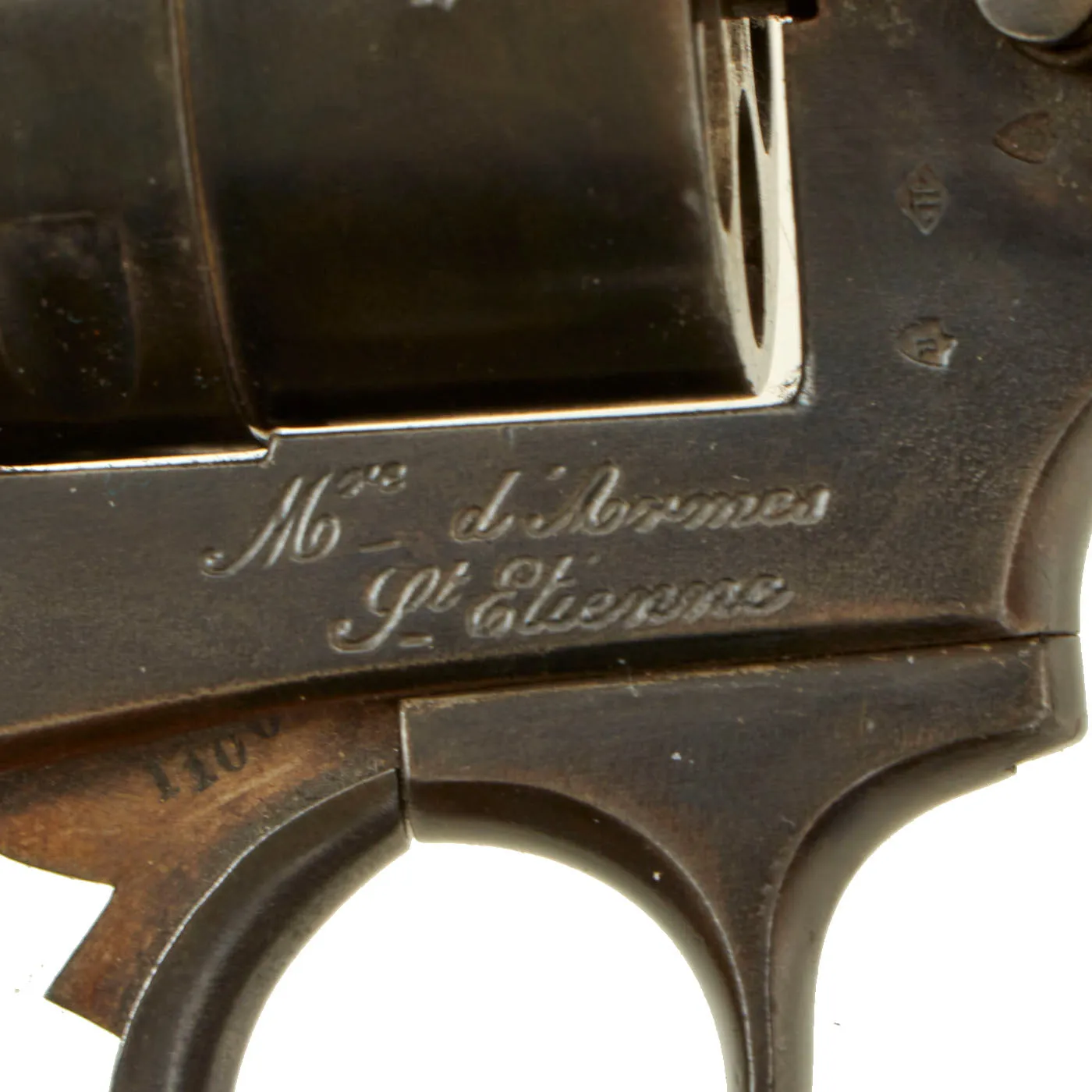 Original French MAS Modèle 1873 11mm Revolver Dated 1884 - Serial Number J15900