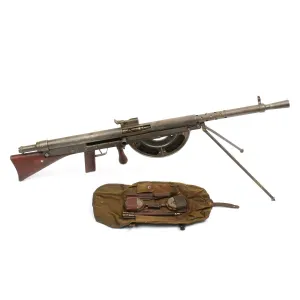 Original French WWI Fusil-Mitrailleur Modele 1915 CSRG Chauchat Display Light Machine Gun with Acessories