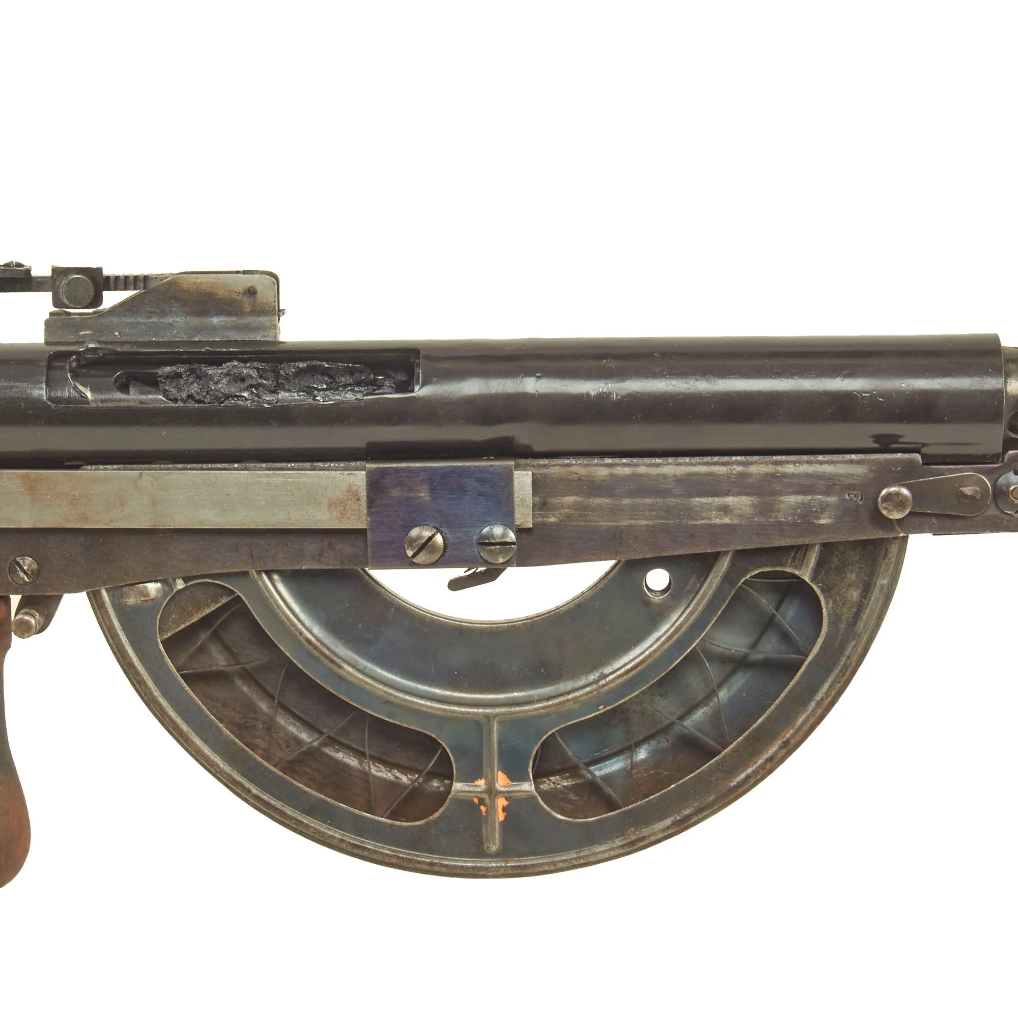 Original French WWI Fusil-Mitrailleur Modèle 1915 CSRG Chauchat Display LMG with Magazine - Matching Serial No. 148169