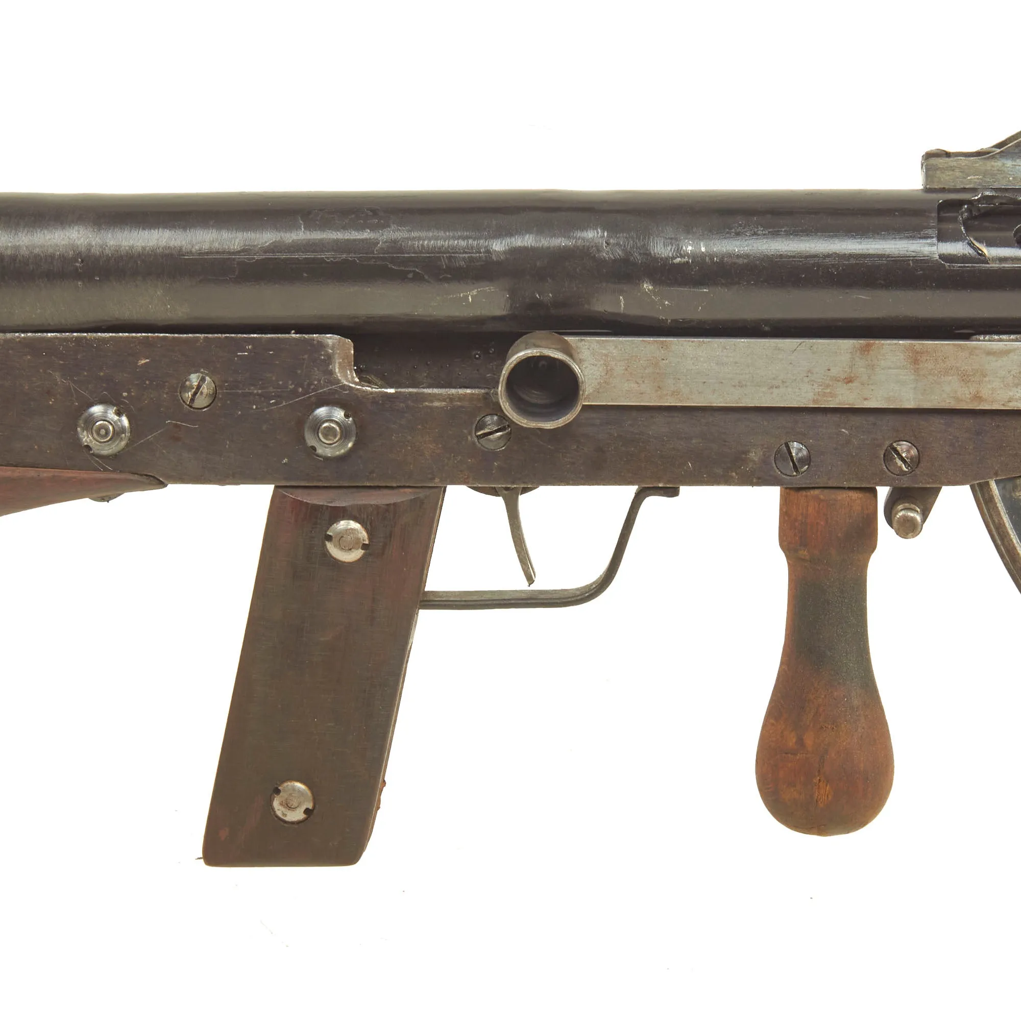 Original French WWI Fusil-Mitrailleur Modèle 1915 CSRG Chauchat Display LMG with Magazine - Matching Serial No. 148169