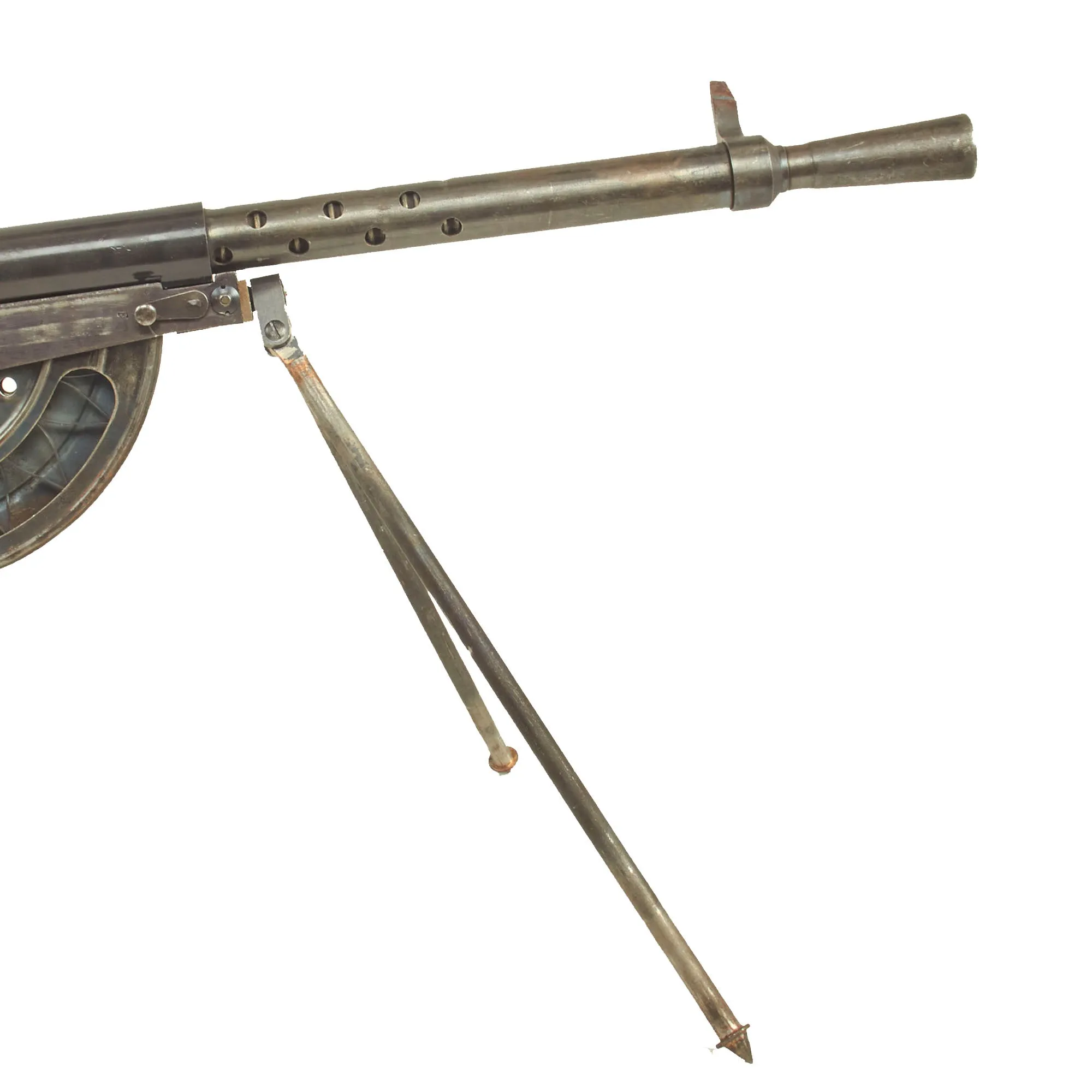 Original French WWI Fusil-Mitrailleur Modèle 1915 CSRG Chauchat Display LMG with Magazine - Matching Serial No. 148169