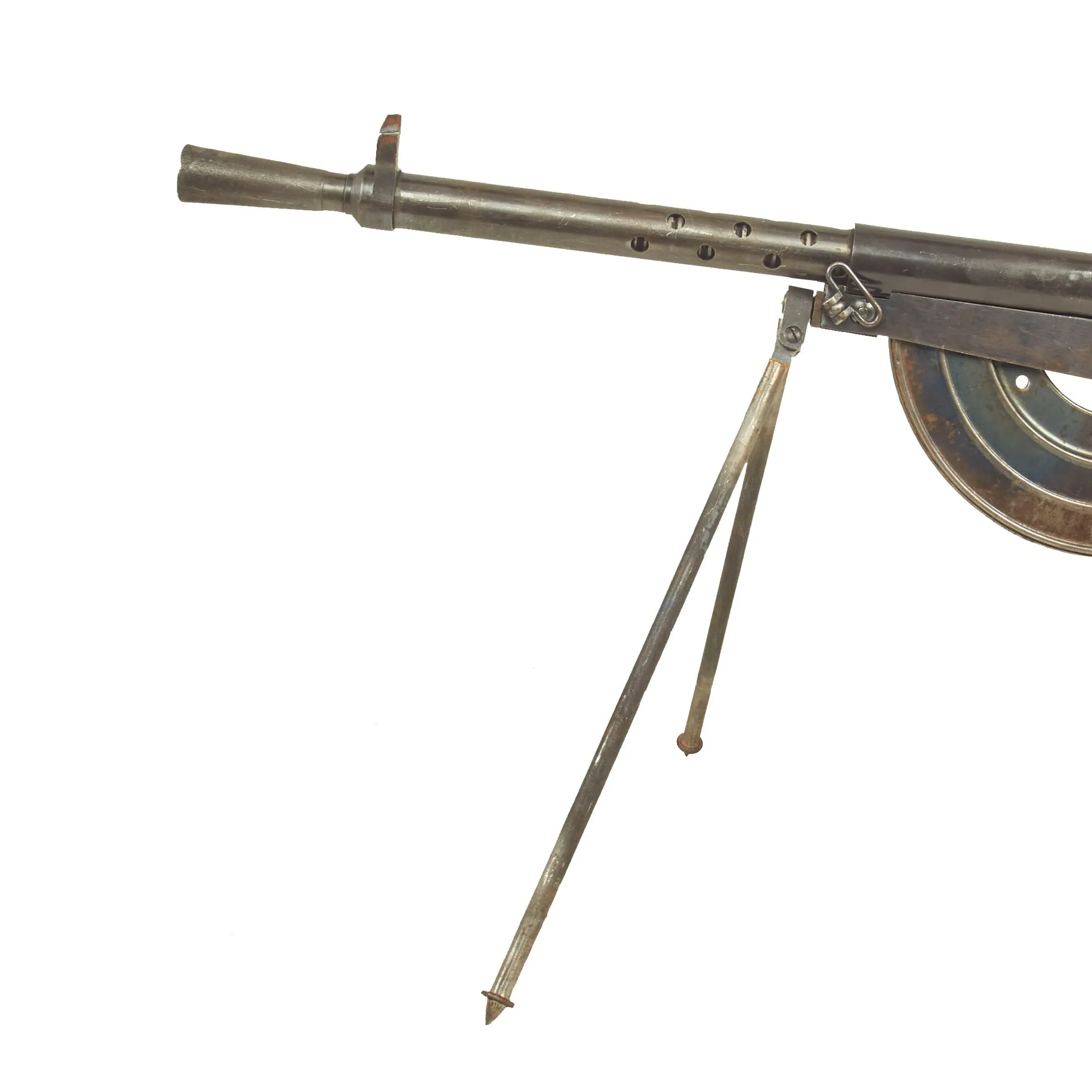 Original French WWI Fusil-Mitrailleur Modèle 1915 CSRG Chauchat Display LMG with Magazine - Matching Serial No. 148169