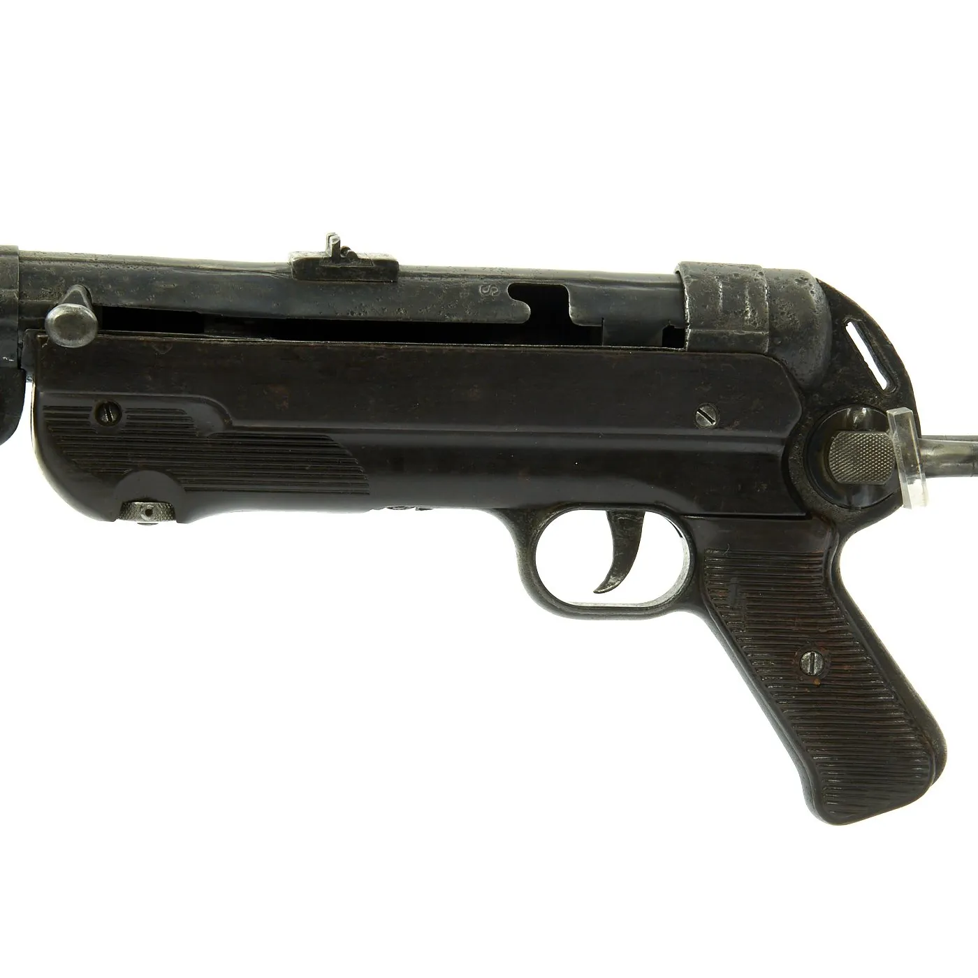 Original German WWII 1941 Dated MP 40 Display Gun by Steyr with Internals and Magazine - Maschinenpistole 40