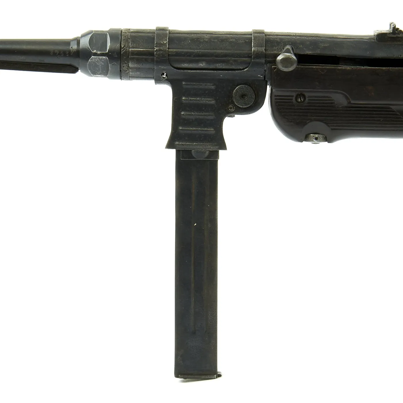 Original German WWII 1941 Dated MP 40 Display Gun by Steyr with Internals and Magazine - Maschinenpistole 40