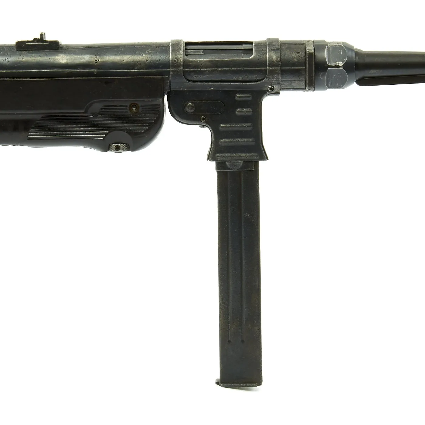 Original German WWII 1941 Dated MP 40 Display Gun by Steyr with Internals and Magazine - Maschinenpistole 40