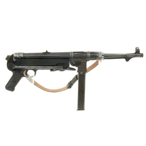 Original German WWII 1942 Dated MP 40 Display Gun by ERMA - Maschinenpistole 40