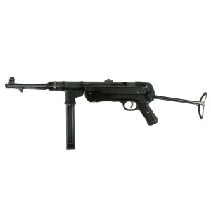 Original German WWII 1942 Dated MP 40 Display Gun by Steyr with Live Barrel & Magazine - Maschinenpistole 40