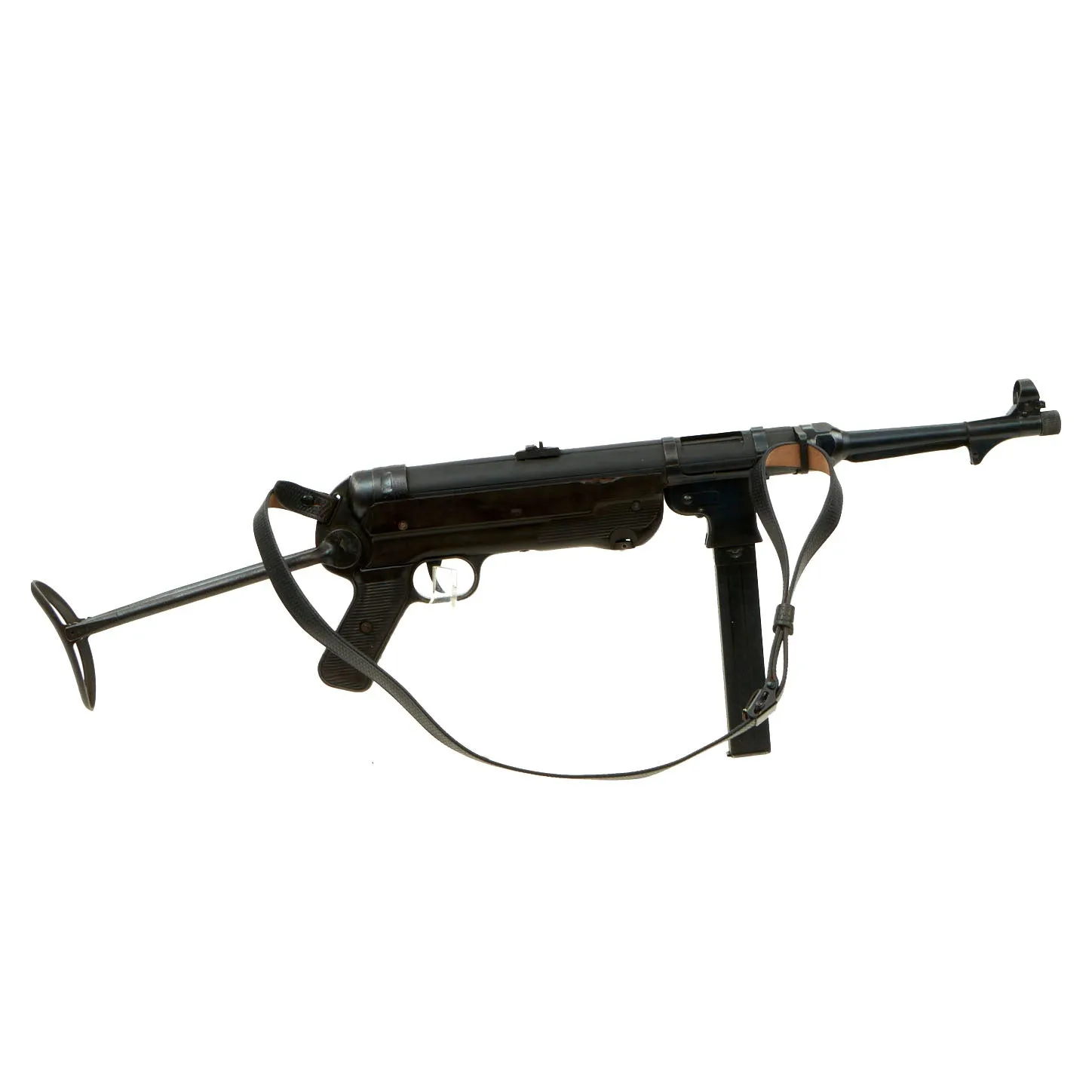 Original German WWII 1942 dated MP 40 Display Gun by Steyr with Live Barrel & Magazine - Serial 3090 c