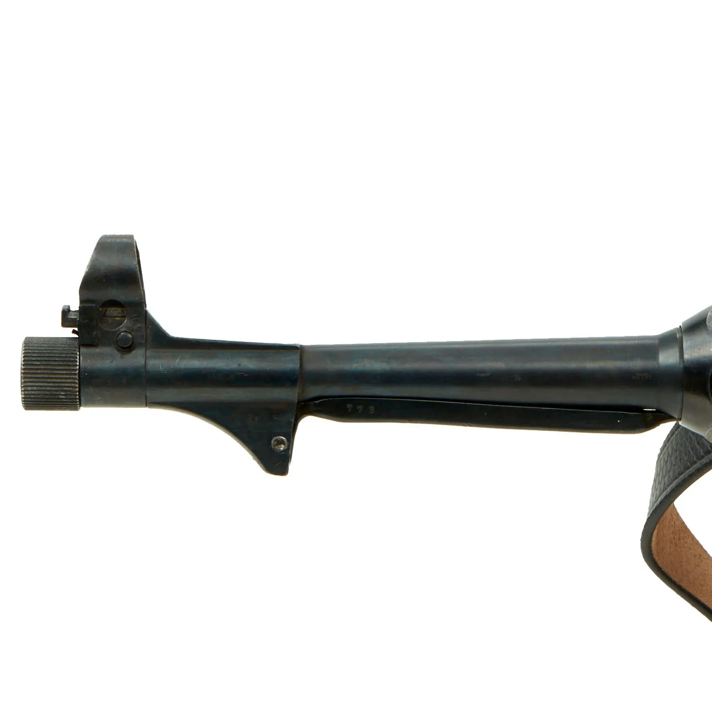 Original German WWII 1942 dated MP 40 Display Gun by Steyr with Live Barrel & Magazine - Serial 3090 c