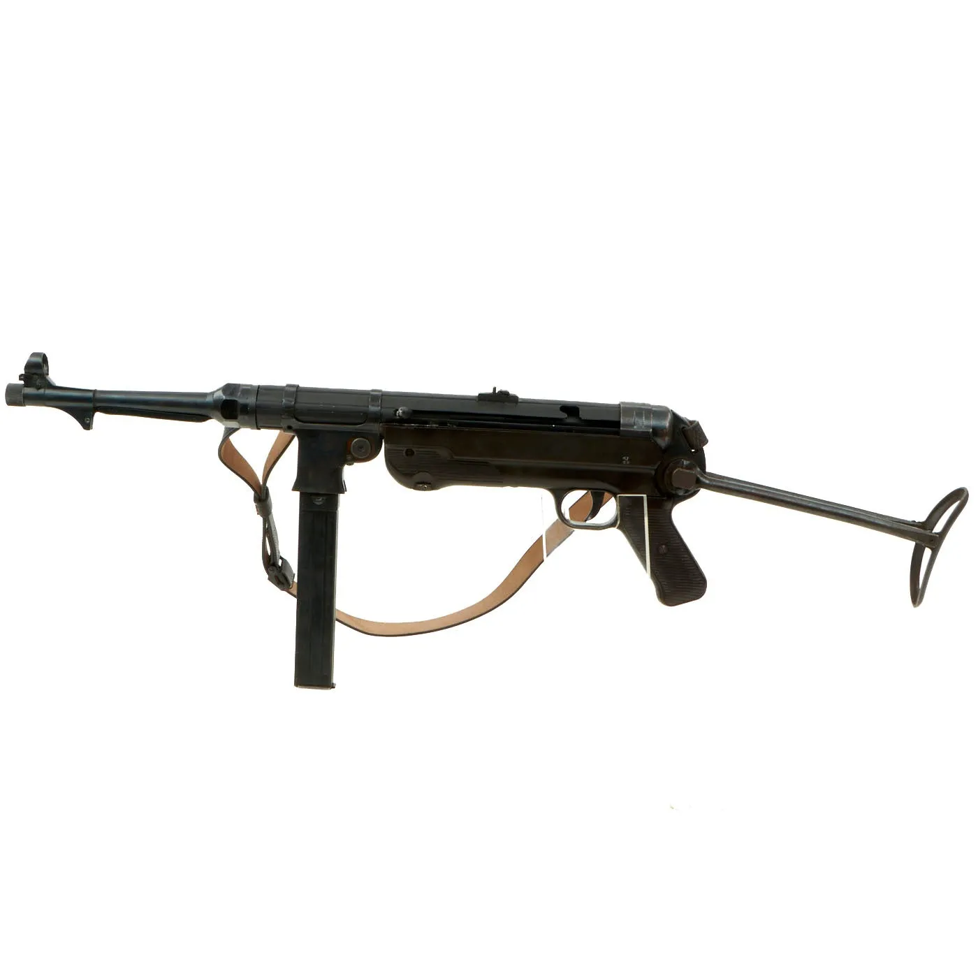 Original German WWII 1942 dated MP 40 Display Gun by Steyr with Live Barrel & Magazine - Serial 3090 c