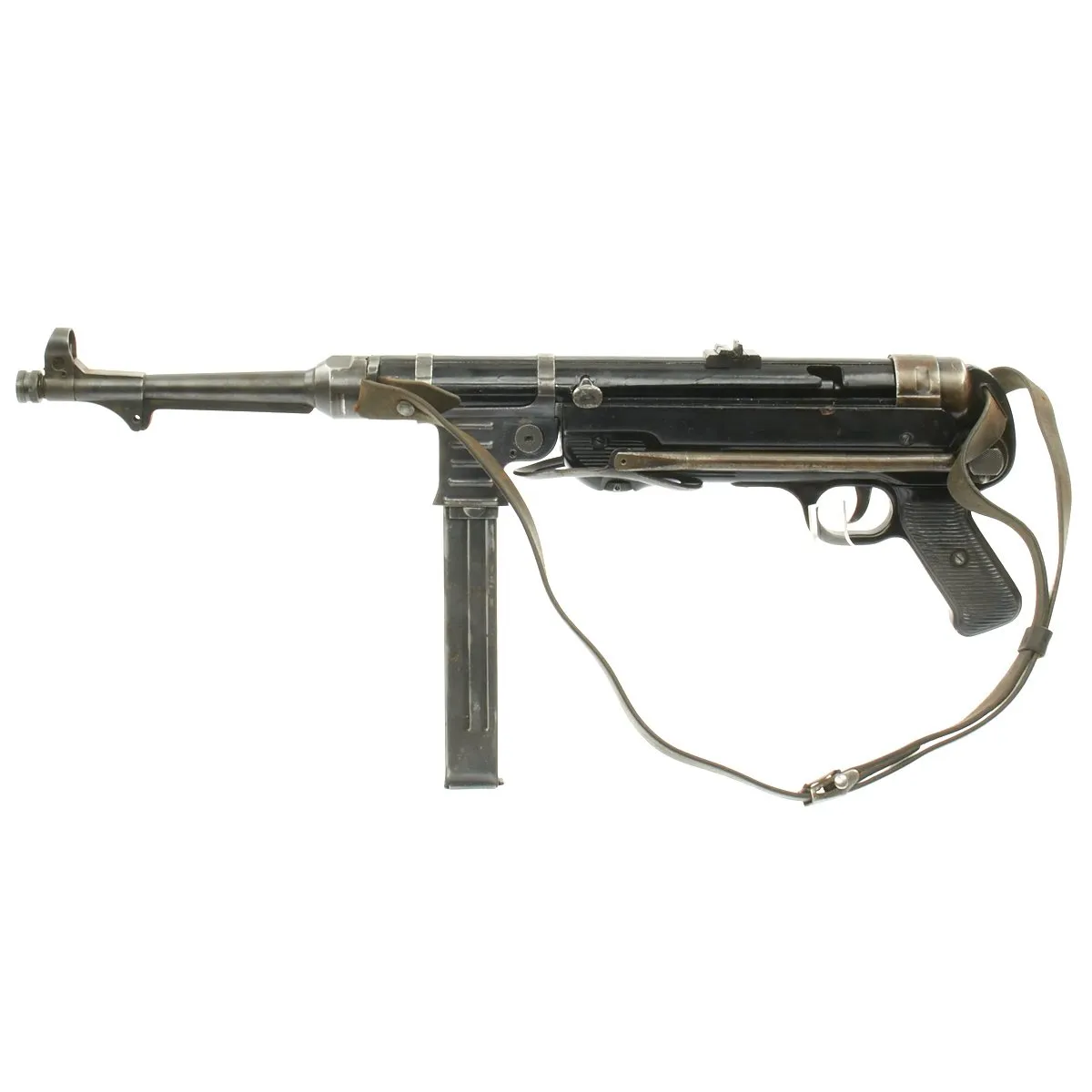 Original German WWII 1942 Dated MP 40 Display Gun by Steyr with Original Sling - Maschinenpistole 40