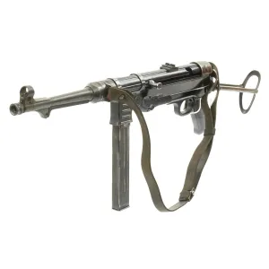 Original German WWII 1942 Dated MP 40 Display Gun by Steyr with Original Sling - Maschinenpistole 40