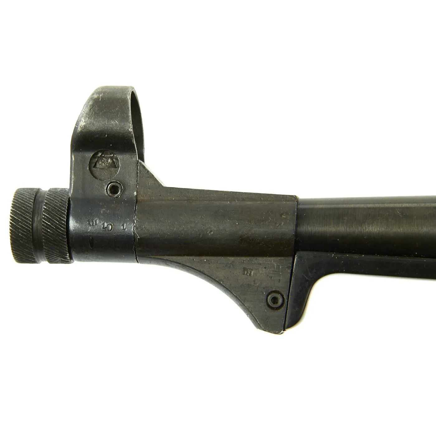 Original German WWII 1943 Dated MP 40 Display Gun by Steyr with Live Barrel - Maschinenpistole 40