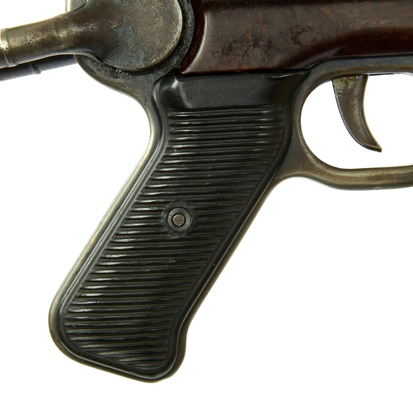 Original German WWII 1943 Dated MP 40 Display Gun by Steyr with Live Barrel - Maschinenpistole 40