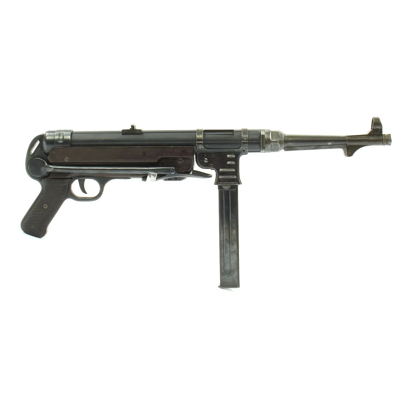 Original German WWII 1943 Dated MP 40 Display Gun by Steyr with Magazine - Maschinenpistole 40