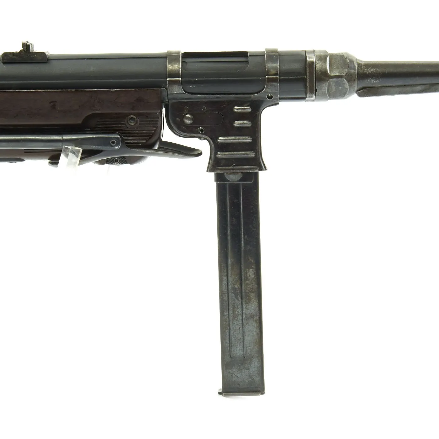 Original German WWII 1943 Dated MP 40 Display Gun by Steyr with Magazine - Maschinenpistole 40