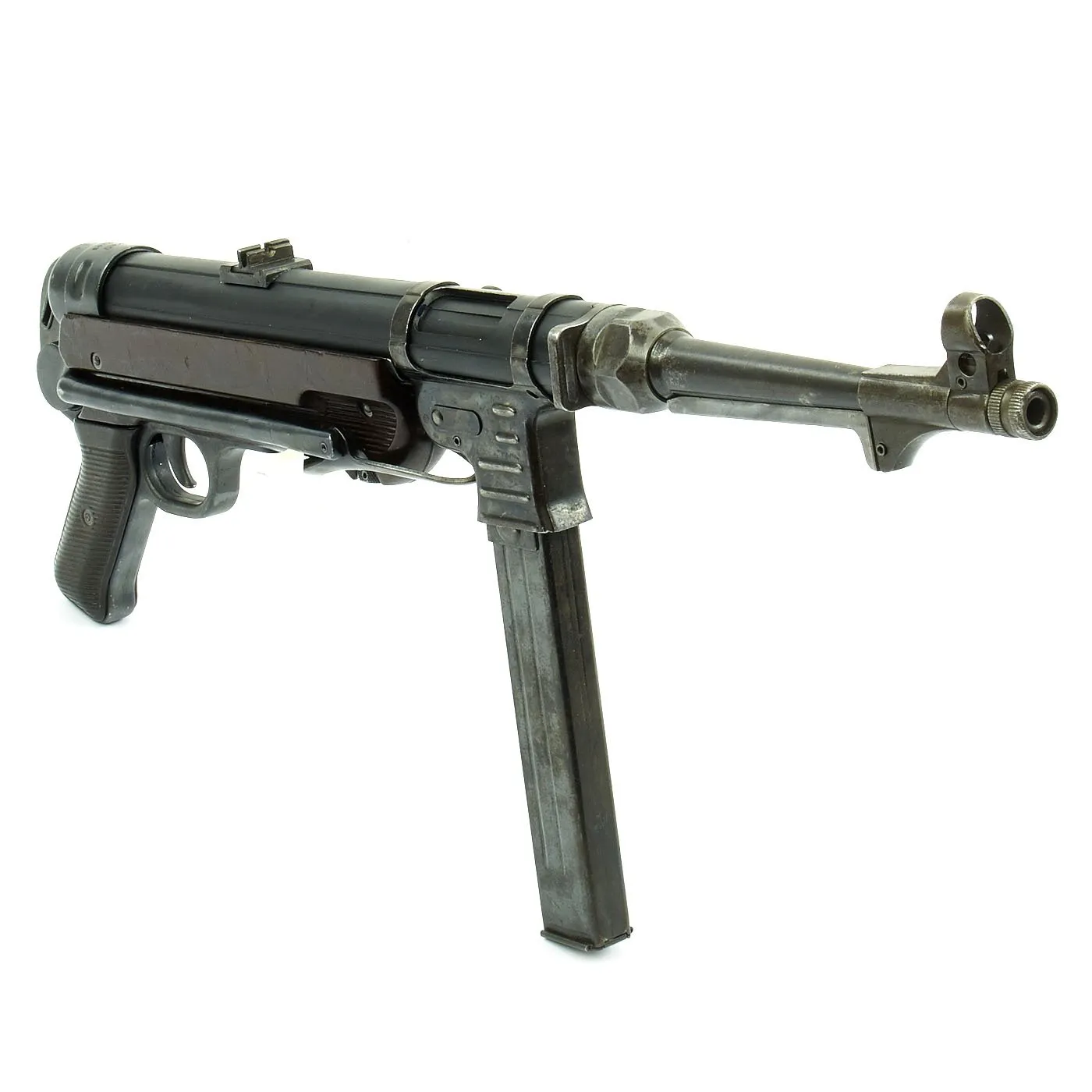 Original German WWII 1943 Dated MP 40 Display Gun by Steyr with Magazine - Maschinenpistole 40