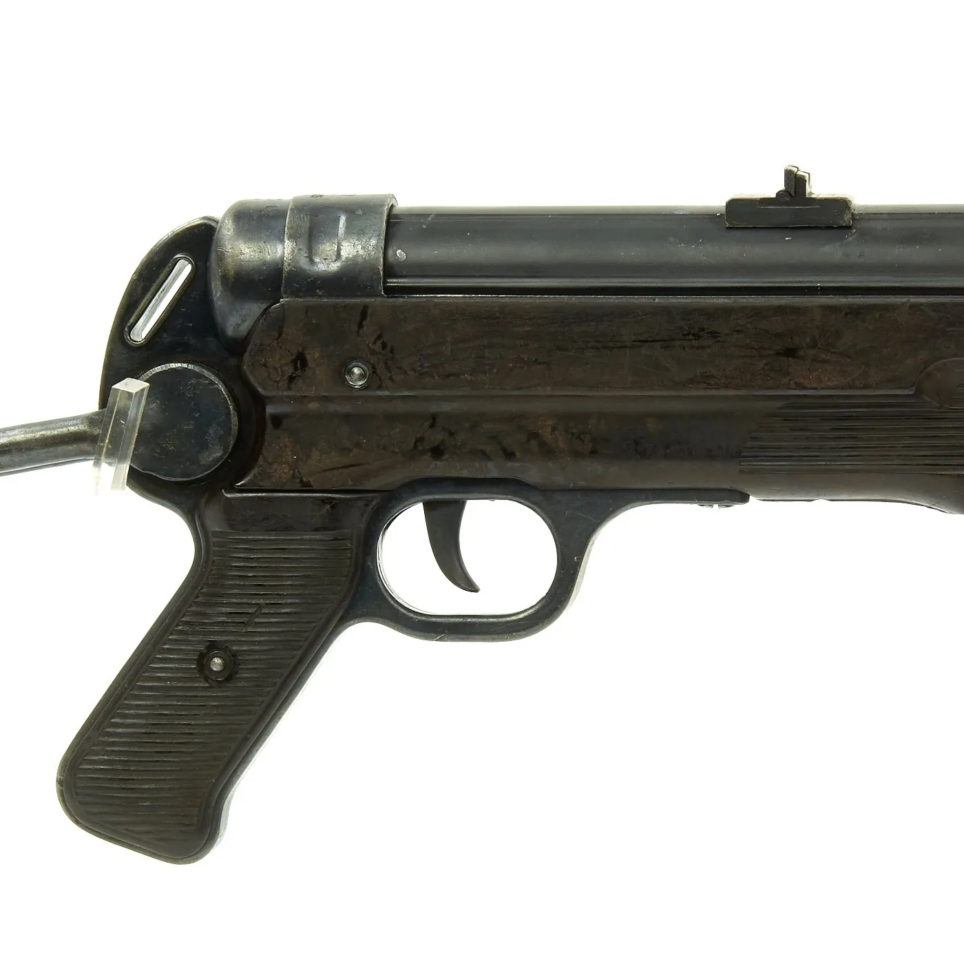 Original German WWII 1943 MP 40 Display Gun by Steyr with Live Barrel - Maschinenpistole 40