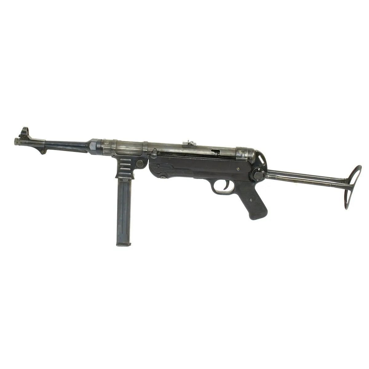 Original German WWII MP 40 Display Gun by ERMA - Maschinenpistole 40 - Dated 1943