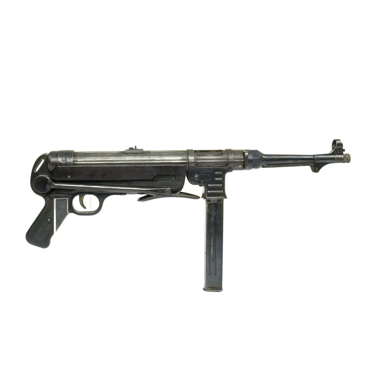 Original German WWII MP 40 Display Gun by ERMA - Maschinenpistole 40 - Dated 1943