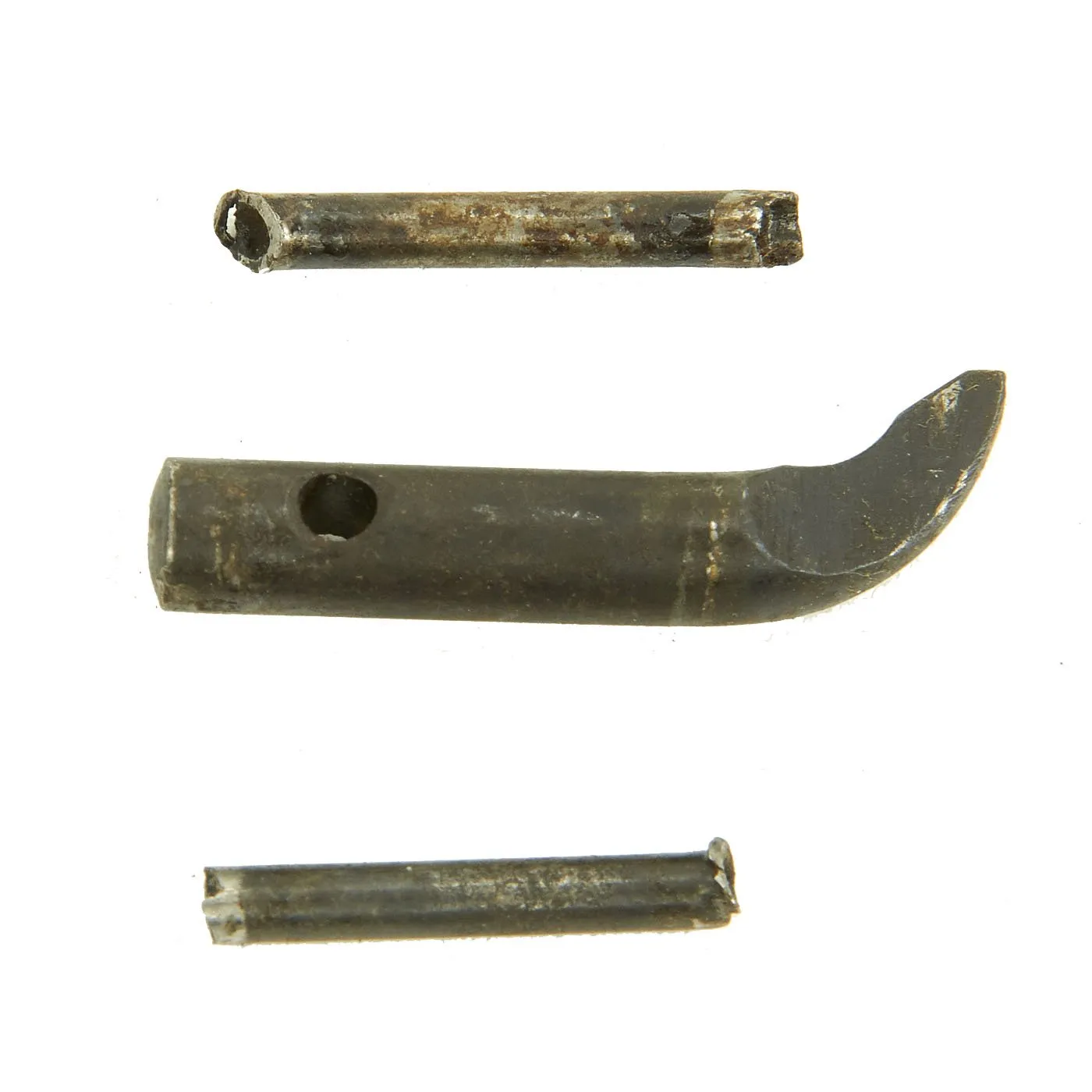 Original German WWII MP 40 Display Gun Parts Set with Matched Serial Numbers and Live Barrel - Dated 1941