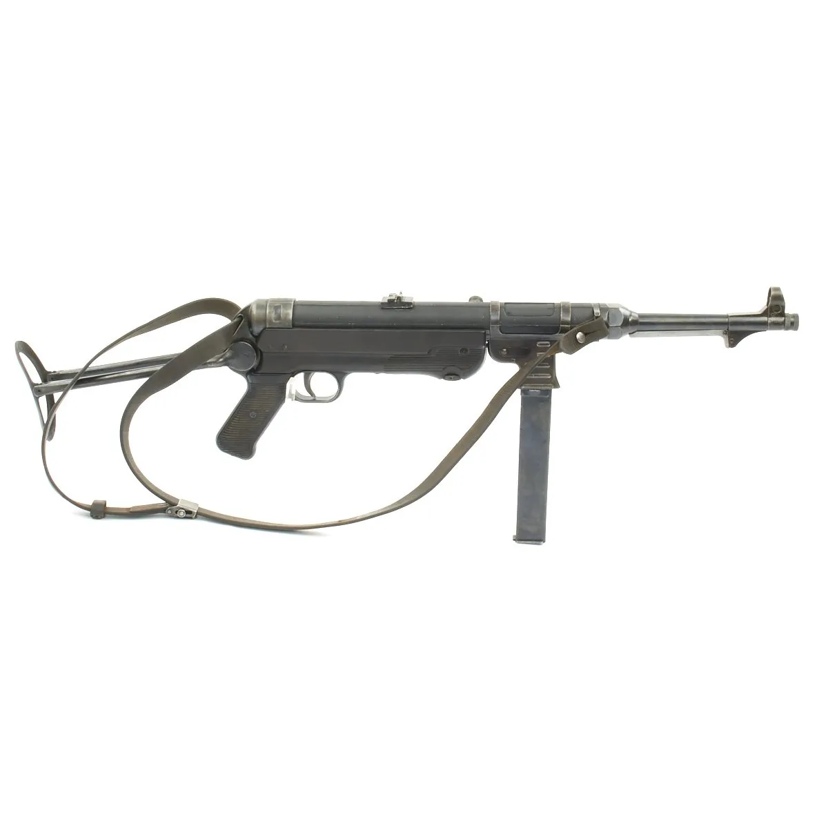 Original German WWII MP 40 Display Gun with Internals and Live Barrel - Dated 1941