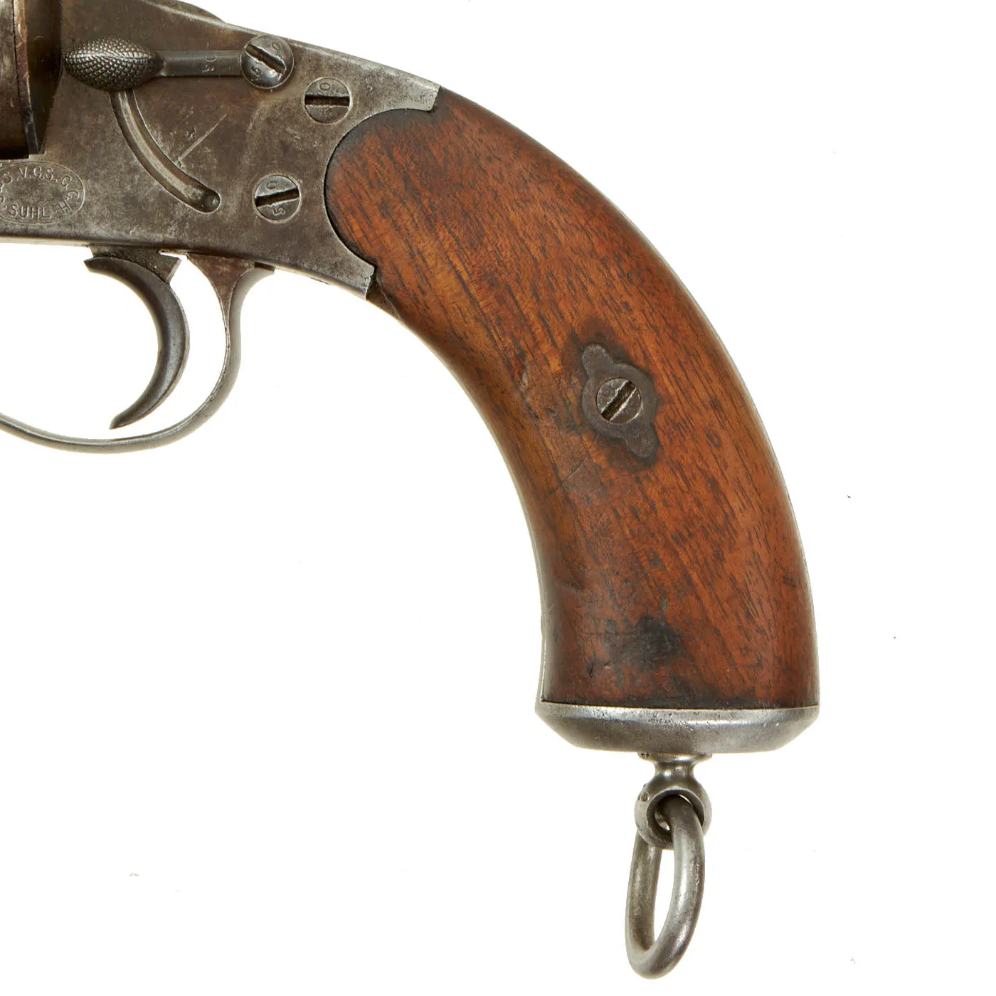 Original Imperial German Regiment Marked M1879 Reichsrevolver by Suhl Consortium - Matching Serial 750